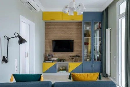 Маленькая гостиная в современном стиле - Дизайн интерьера