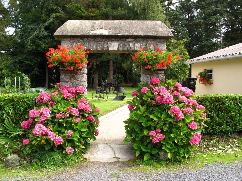 Цветочный домик на участке