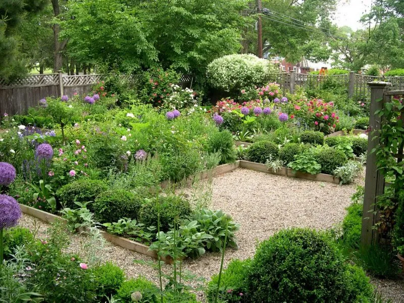 Сад огород палисадник