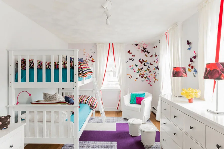 дизайн детской комнаты для двоих