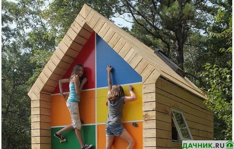 Как сделать детскую площадку на даче своими руками быстро и недорого?