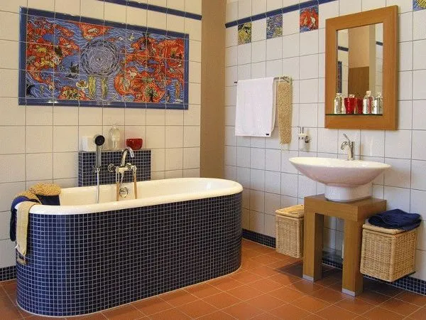 Как дешево отделать ванную комнату