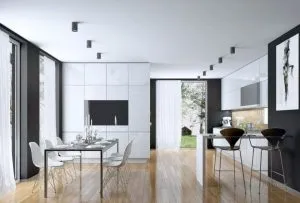Дизайн интерьера дома (коттеджа). (225 ФОТО) ТОП-16 современных стилей