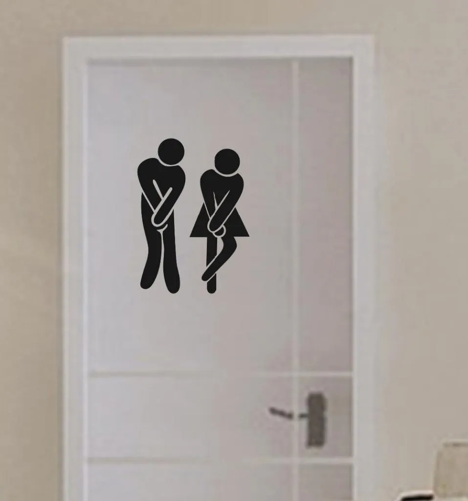 рисунок на двери в туалет