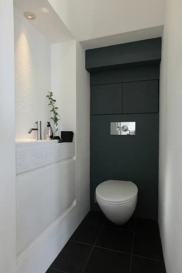 Дизайн маленького туалета: 20 способов обновить интерьер и добавить уюта
