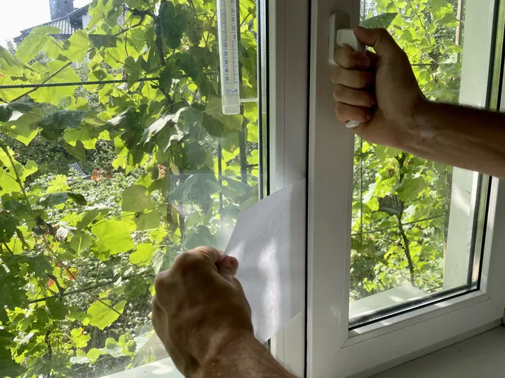 как проверить прижим окна