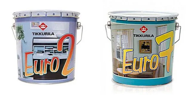 Краски известной финской компании «Tikkurila»