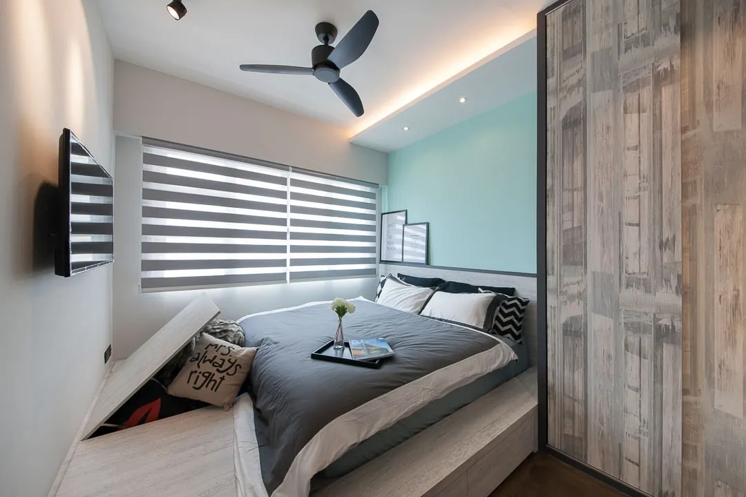 Малогабаритная спальная комната — не приговор, а повод рационально использовать квадратные метры