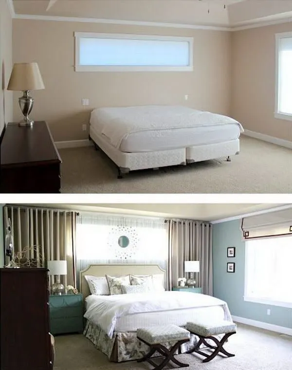 Какие обои выбрать для спальни, чтобы комната казалась больше