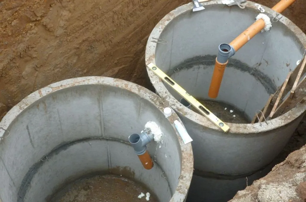 Автономная канализация для загородного дома - септик из бетонных колец