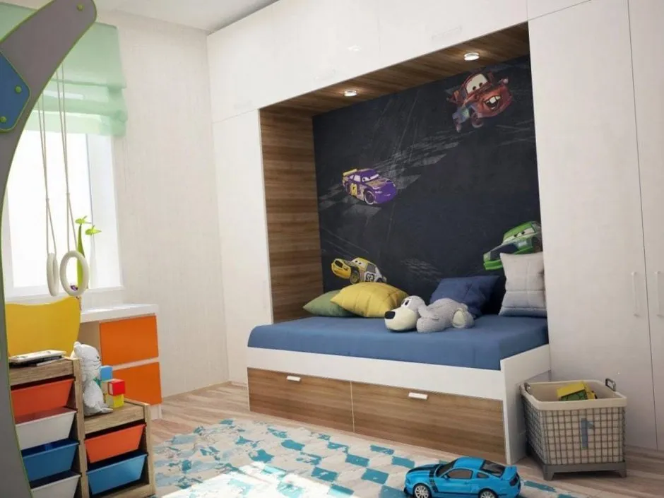 Детская комната для мальчика 7 лет