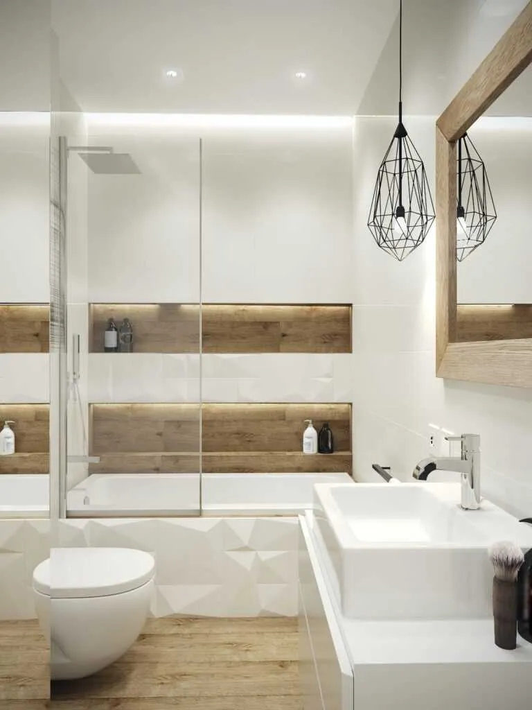модный дизайн ванной комнаты
