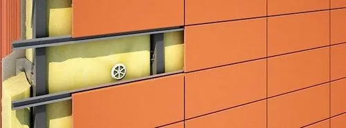 Монтаж навесных вентилируемых фасадов (вентфасадов) – технология устройства фото-видео
