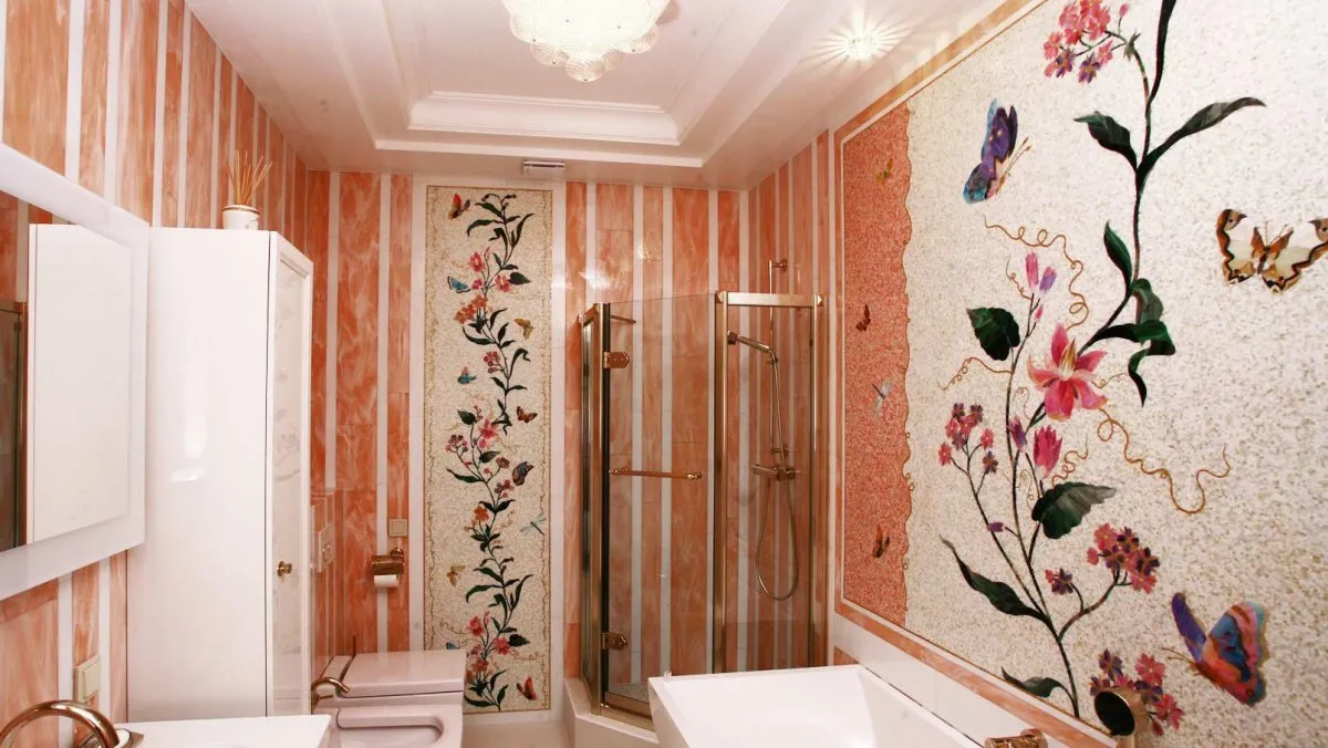 Мозаичные панно для ванной комнаты