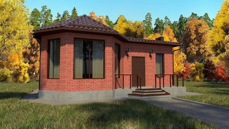 Одноэтажный дом 2021