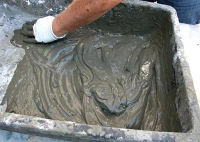 Подготовка цементного раствора