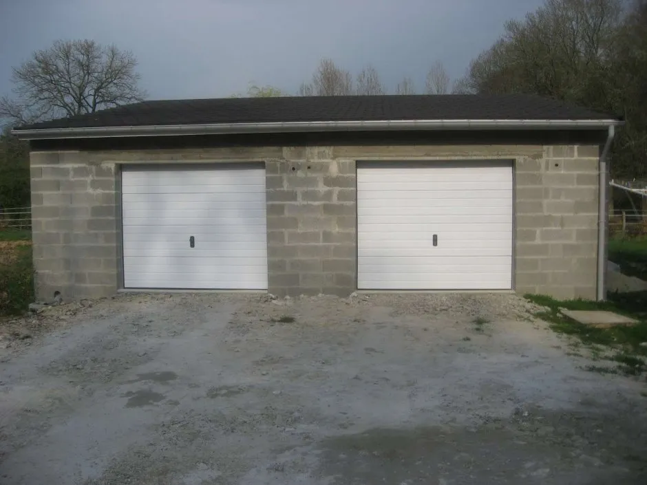 Необычные гаражи из газобетона