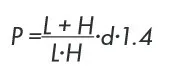 Формула расчета расхода клея для газобетона