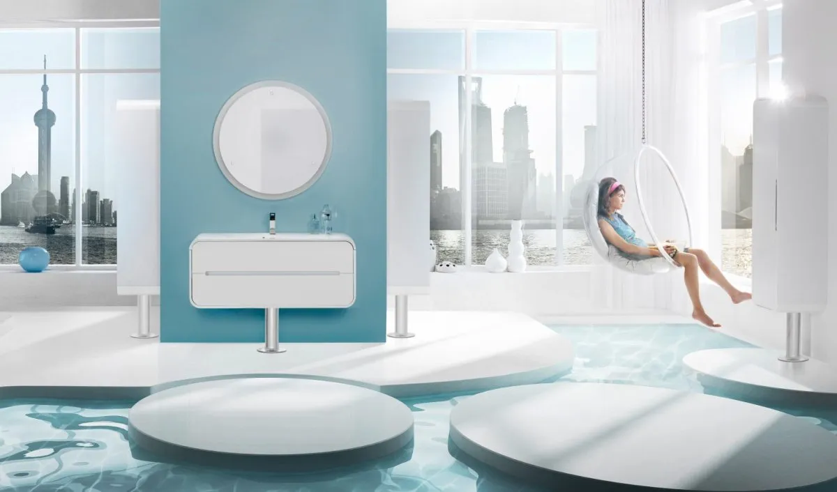 Ванные комнаты в стиле Future